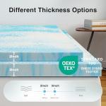 Comfortable 2-Inch Memory Foam Mattress Topper