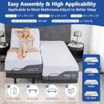 Twin XL Adjustable Hospital Air Mattress & Base