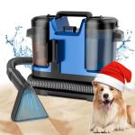 Portable Carpet Cleaner with Dual Brush Heads