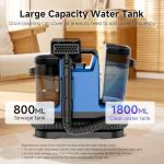 Portable Carpet Cleaner with Dual Brush Heads