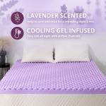 Cooling Gel Egg Crate Twin Mattress Topper