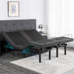 Adjustable Split King Bed with Gel Memory Foam