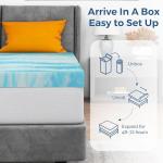 Queen Air Mattress Topper with Gel Memory Foam