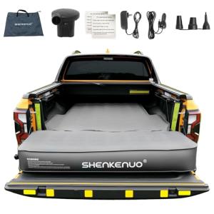 Inflatable Air Mattress for Tacoma and Gladiator