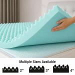 DMI Twin Size Egg Crate Foam Mattress Topper