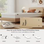 Talatex Premium Latex Mattress Topper for Comfort