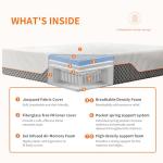 Queen Adjustable Bed with Memory Foam Mattress