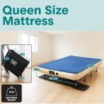 SereneLife Inflatable Air Mattress for Patients - Queen