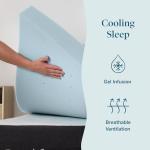 3-inch Gel Memory Foam Mattress Topper for Patients