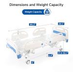 Restisland Electric ICU Bed with Air Mattress