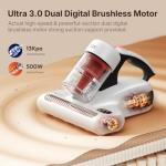 JIGOO J200 Mattress Vacuum Cleaner for Allergy Relief