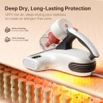 JIGOO J200 Mattress Vacuum Cleaner for Allergy Relief