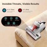 JIGOO J200 Mattress Vacuum Cleaner for Allergy Relief