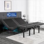 Split King Adjustable Hospital Bed with Gel Mattress
