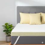 Memory Foam Air Mattress Topper with Cooling Gel