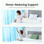 Memory Foam Air Mattress Topper with Cooling Gel