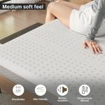 TalatexHome Natural Latex Mattress Topper for Pain Relief