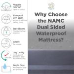 Dual-Sided Hospital Air Mattress with Durable Vinyl Cover