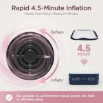 CHERIMOR Patient Air Mattress with Built-in Pump