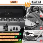 Inflatable Air Mattress with Built-in Pump for Trucks