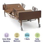 Extra Wide Bariatric Hospital Bed with T-Rails