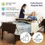 Extra Wide Bariatric Hospital Bed with T-Rails
