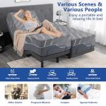 Adjustable Hospital Air Mattress with Remote Control