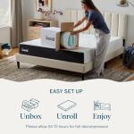 LUCID 3-Inch Gel Memory Foam Patient Mattress