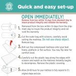 Bariatric Water Resistant Hospital Air Mattress - Twin