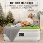 Queen Size Patient Air Mattress with Built-in Pump