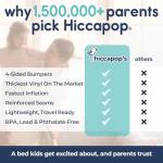 Hiccapop Toddler Portable Air Mattress with Bumpers