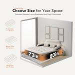 DIMAR GARDEN Hospital Air Mattress with Headboard & Pump