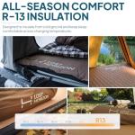 Self-Inflating Hospital Air Mattress for Patients