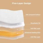 Heated Mattress Pad with Dual Controllers and Memory