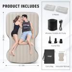 Patient Air Mattress with Built-in Pump for Comfort