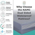 Dual-Sided Hospital Air Mattress with Durable Vinyl Cover