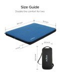 Self-Inflating Hospital Air Mattress with Foam Support