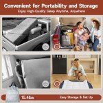 Comfort Air Mattress for Patients with Built-In Pump