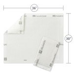 Medline Extrasorbs Air Permeable Underpads - 30x36