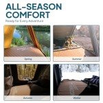 Patient Air Mattress with Pump Sack, 4.5" Thick