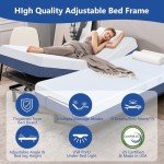 Adjustable Hospital Air Mattress with Remote Control