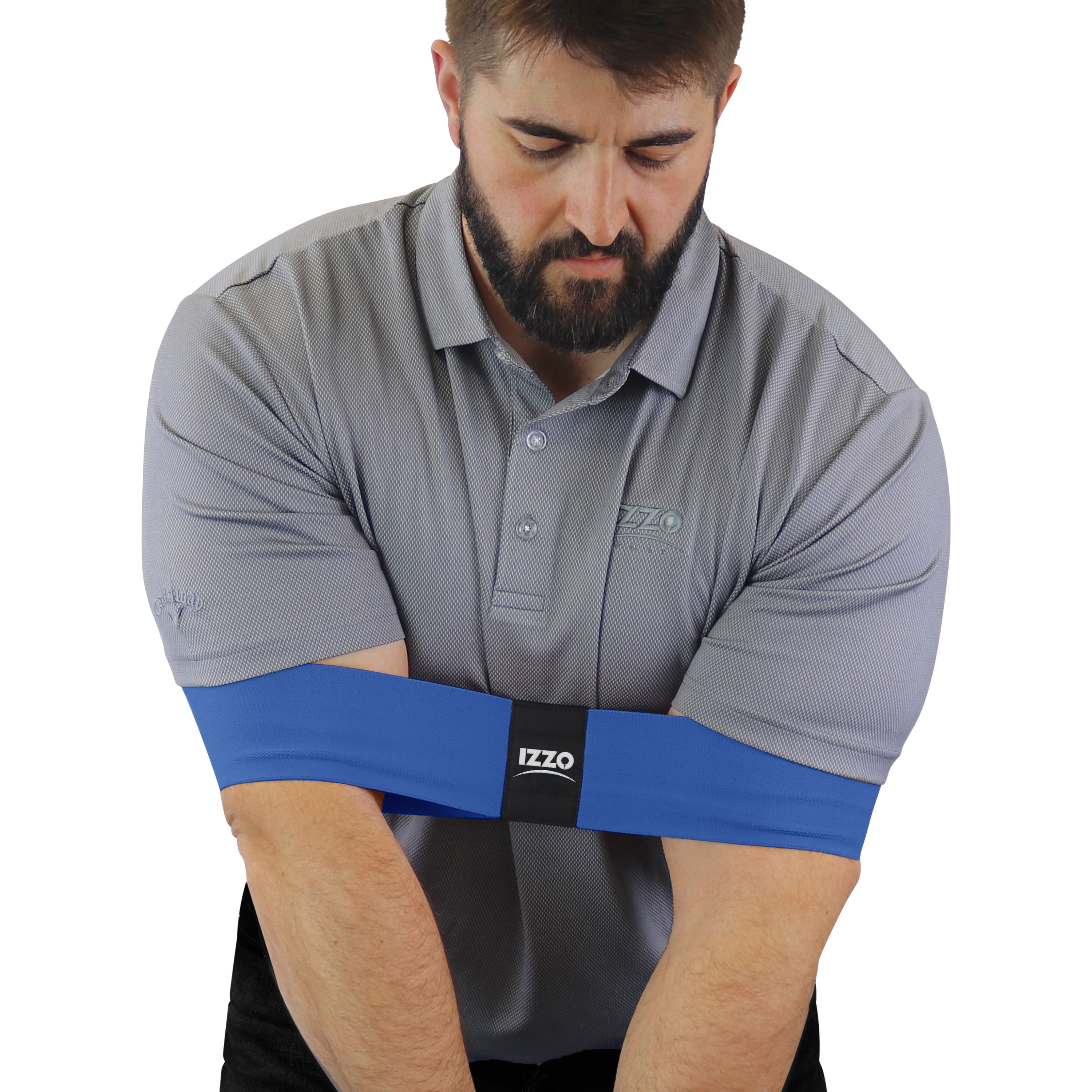 IZZO Golf Smooth Swing - Blue, Large
