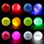 Glow-in-the-Dark LED Golf Balls - 6 Pack