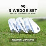 Alvo Golf Max Forgiveness 3 Wedge Set for Men