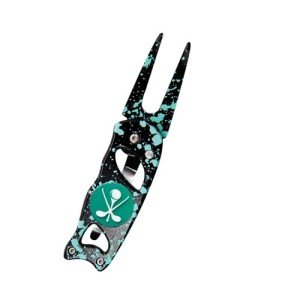 Foldable Golf Divot Repair Tool & Ball Marker