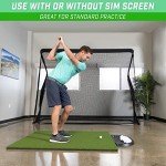 GoSports Elite Golf Simulator Practice Bundle