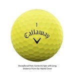 Callaway Supersoft Yellow Golf Balls, 12-Pack