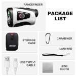 Slope Golf Rangefinder - 660 Yards, 7X Magnification