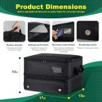 Waterproof Golf Trunk Organizer with Ventilated Compartment