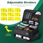 Waterproof Golf Trunk Organizer with Ventilated Compartment